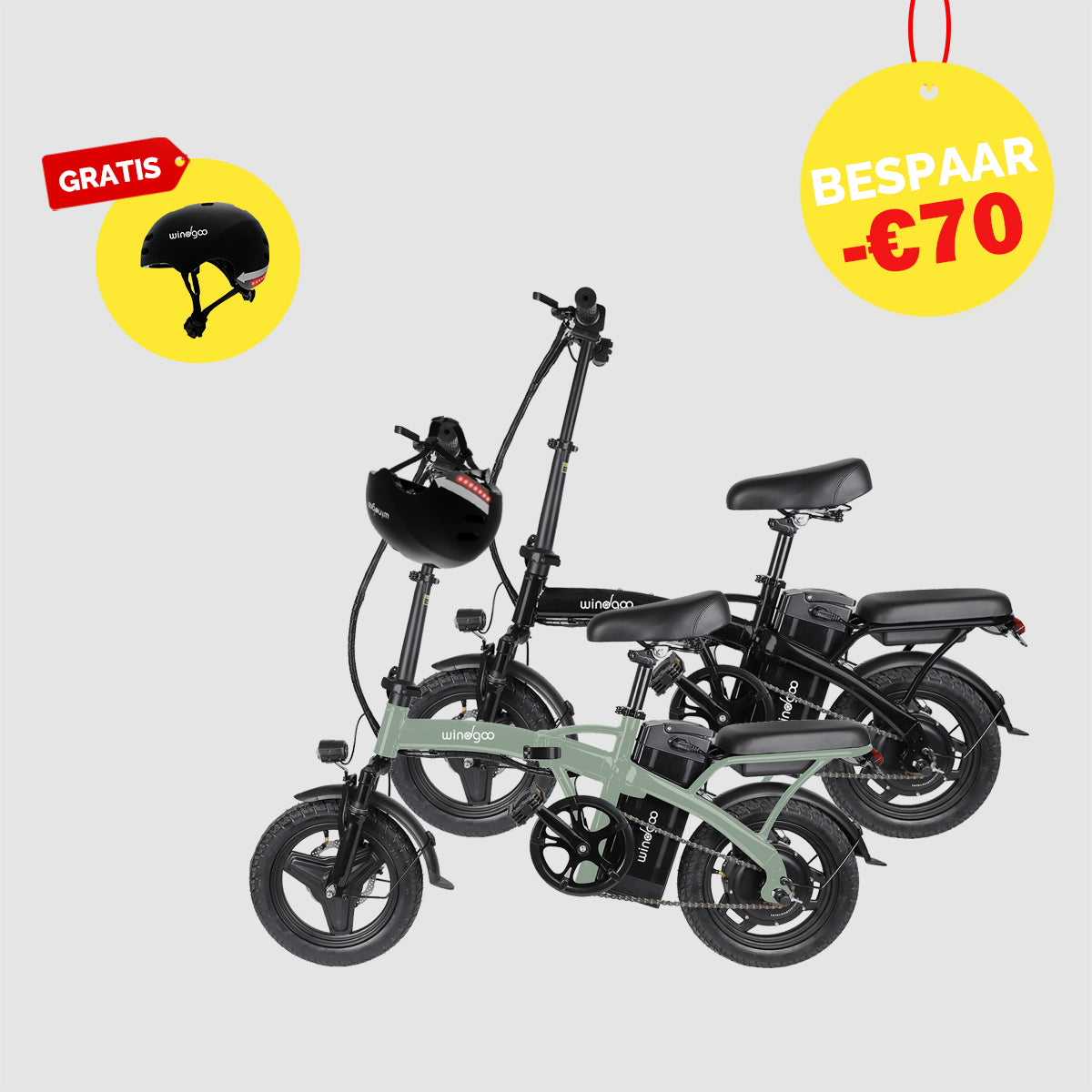 Windgoo - B22 Dubbele Deal Gratis Accessoire