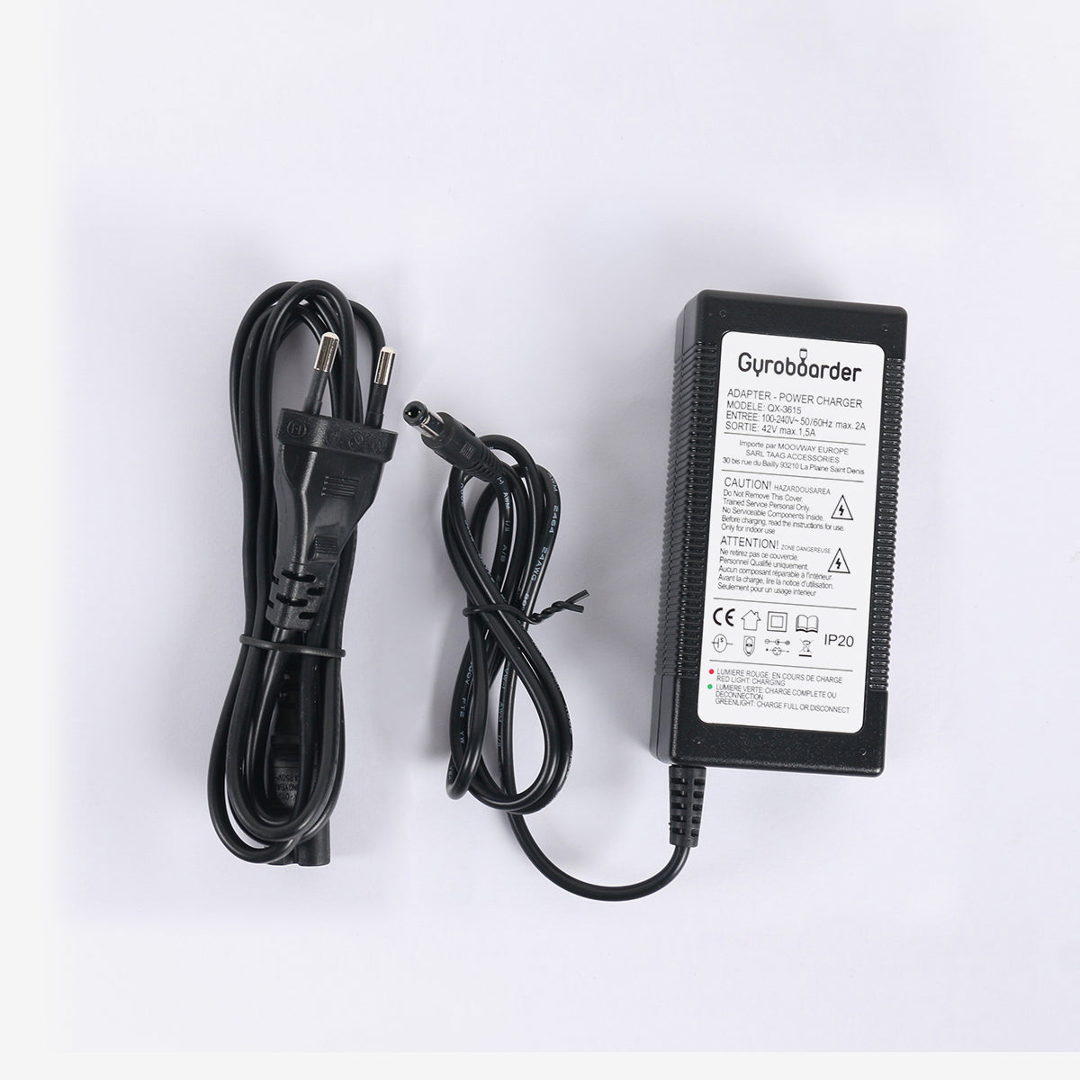 Oplader 42V 1.5A (Europese standaard)
