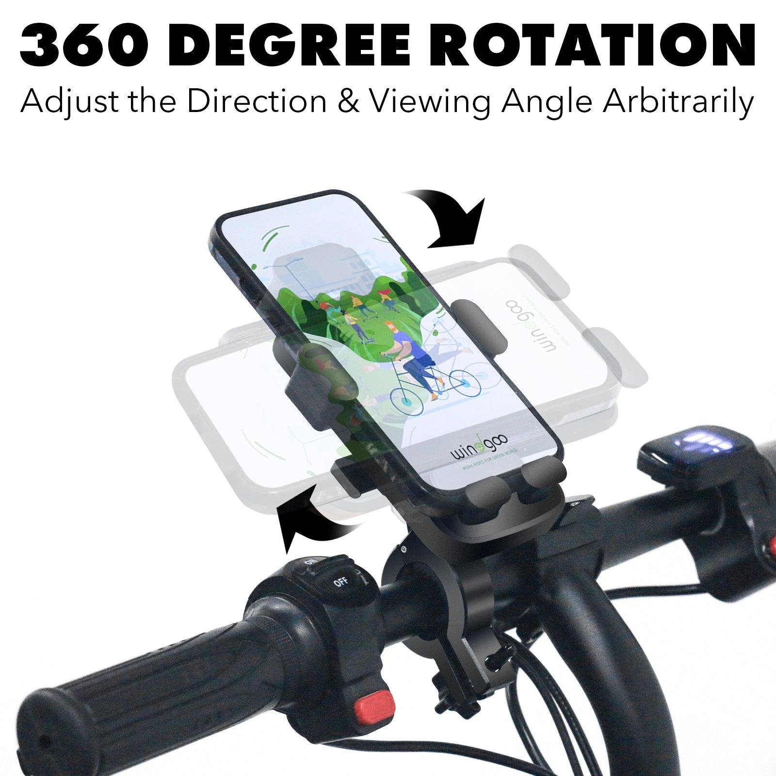 Bike mobile 2024 phone holder