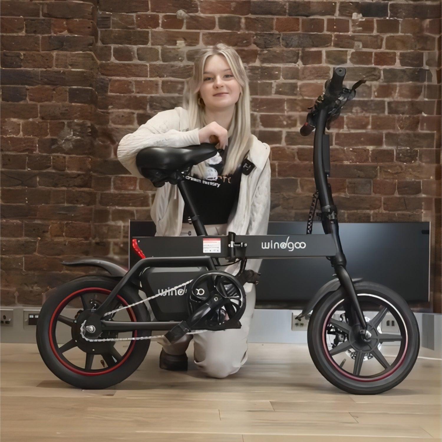 Windgoo b20 best sale electric folding bike