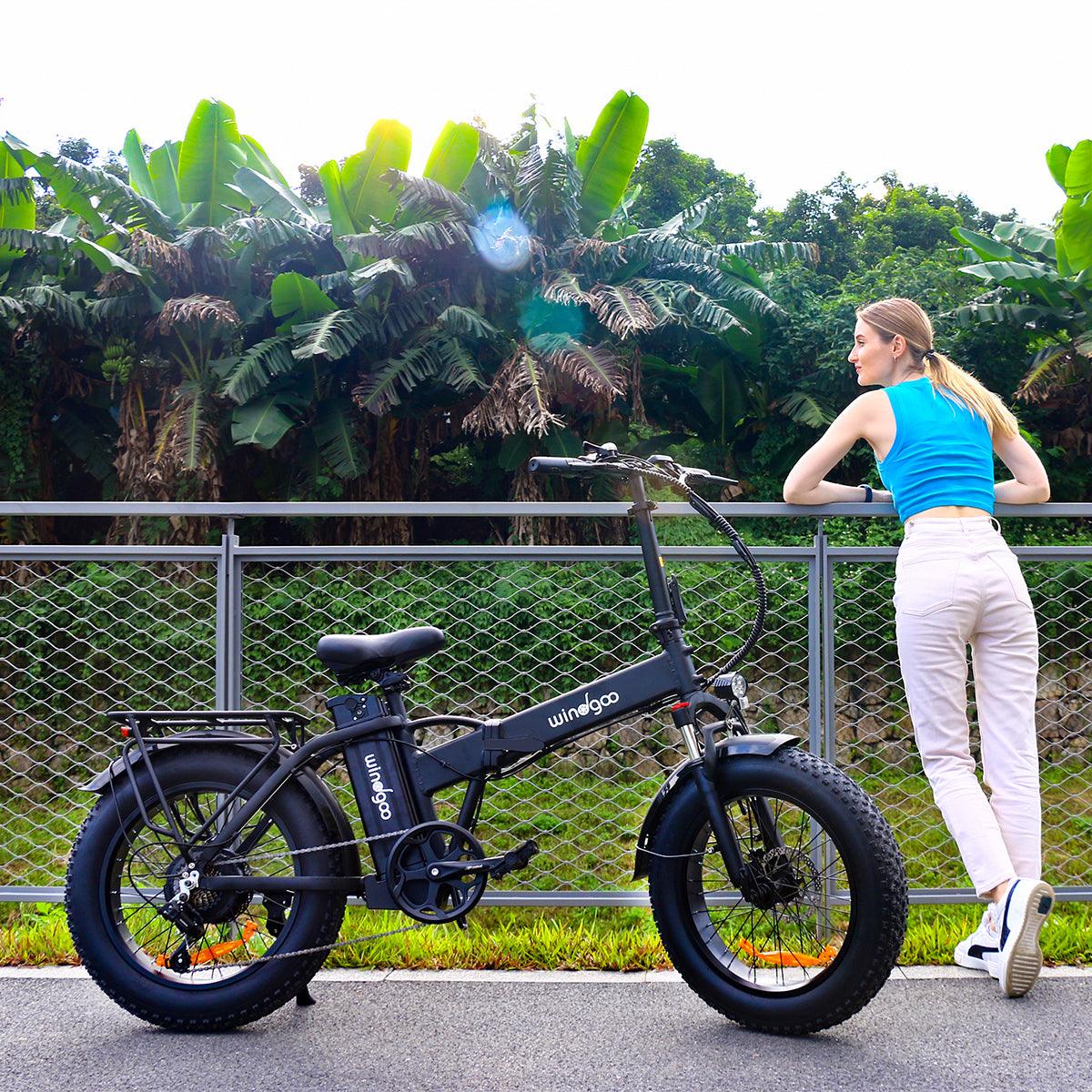 Windgoo folding best sale electric bike