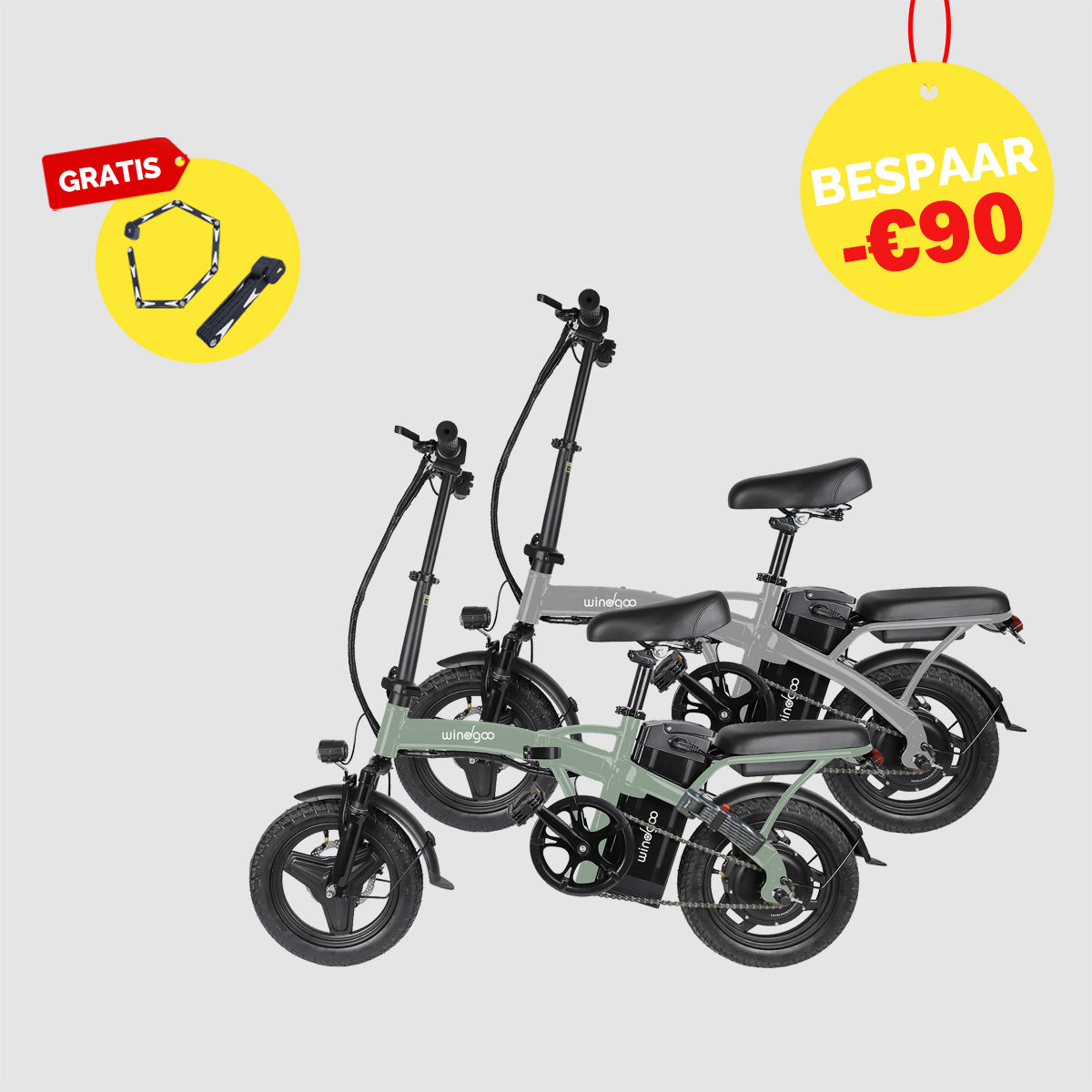 Windgoo - B22 Dubbele Deal Gratis Accessoire